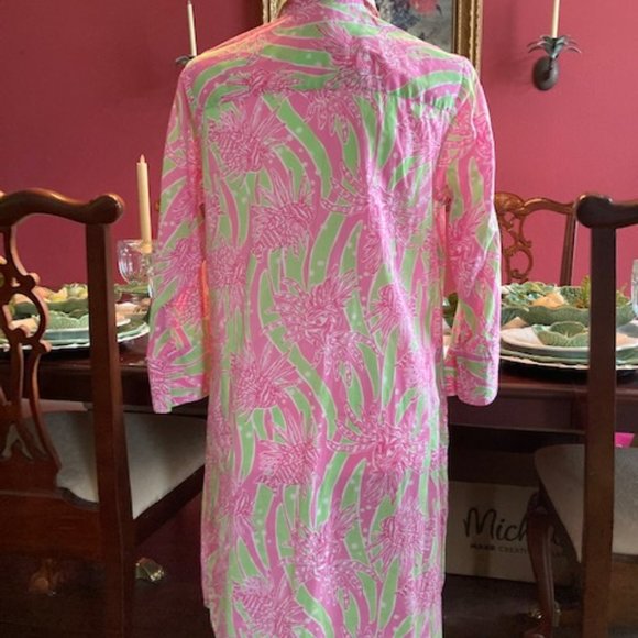 Lilly Pulitzer Easy Tiger print tunic/dress - M - Picture 5 of 5